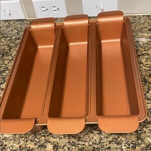 Copper Loaf Pan Set